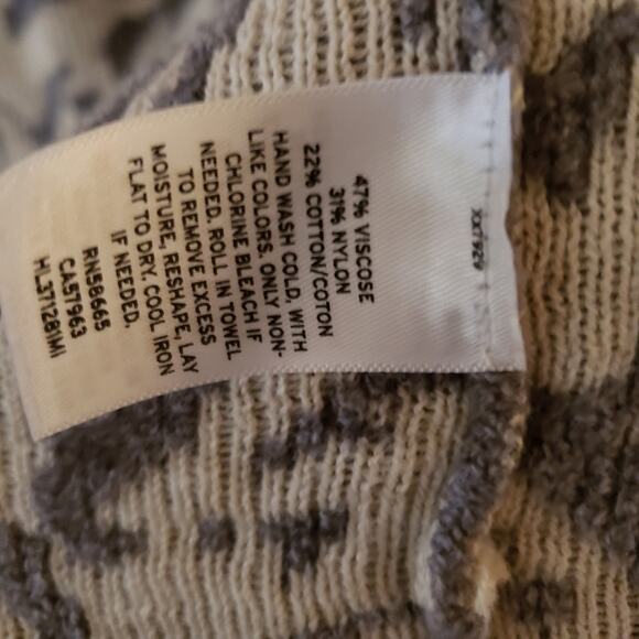 Hinge Heavy Viscose Cotton Open Draping Soft Cardigan Velvet Damask Medium - Picture 6 of 8